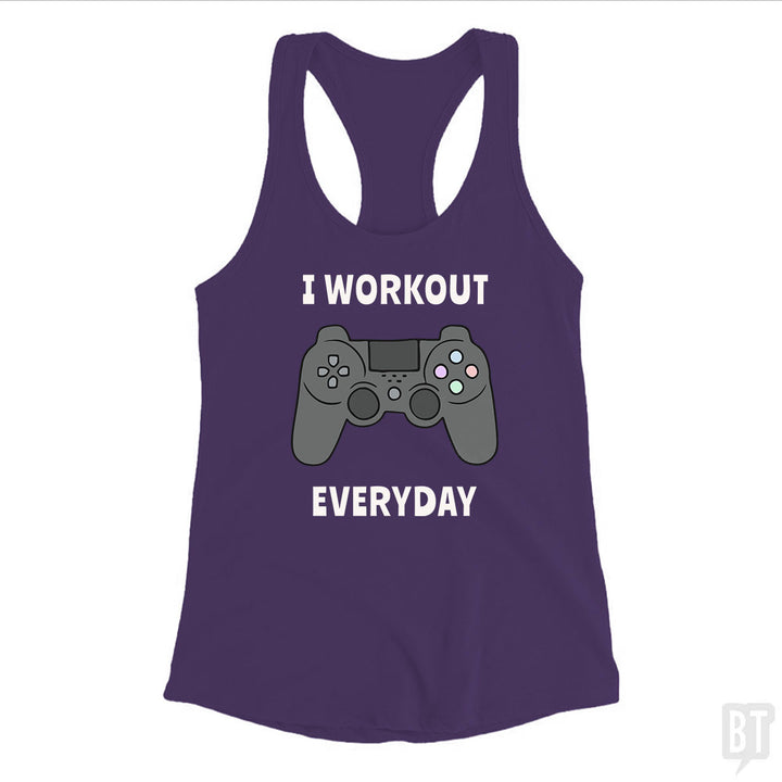 I Workout Everyday Tank Top