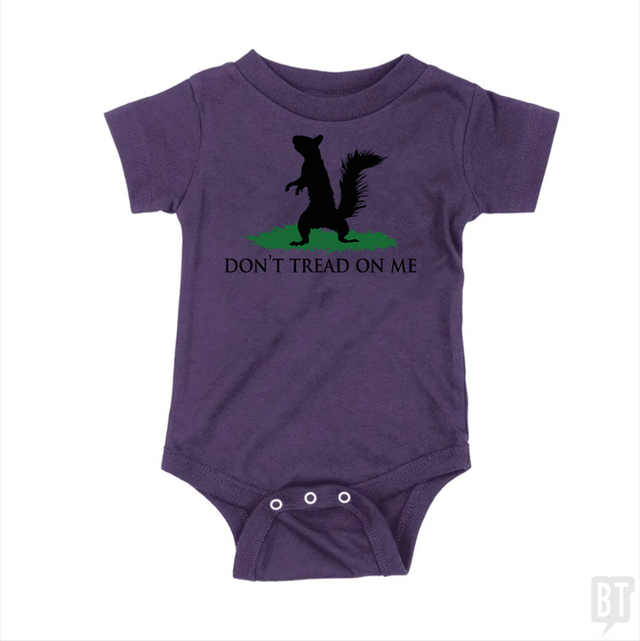 Don't Tread On Me - Squirrel Baby One-Piece