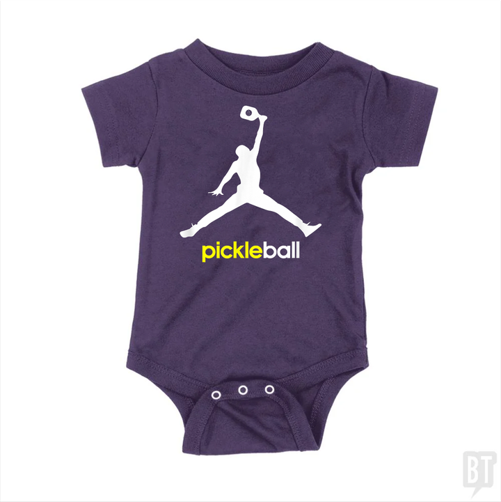 Funny Pickleball Baby One-Piece