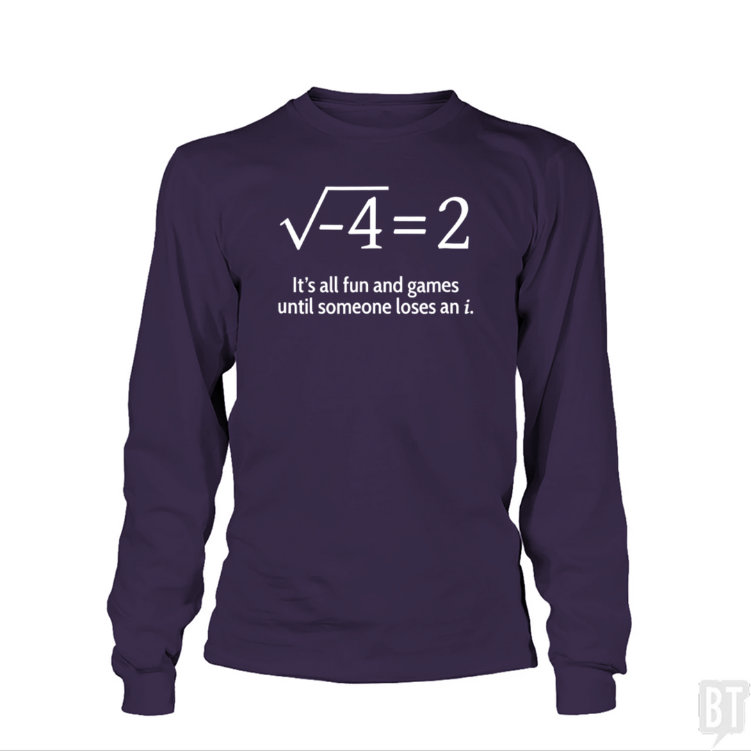 Funny Math Long Sleeve