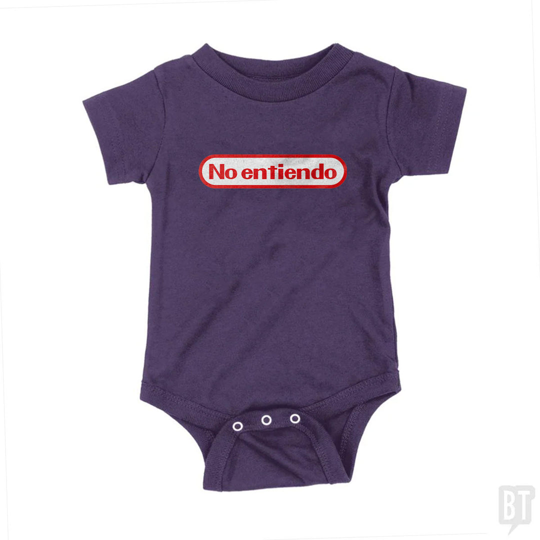 No Entiendo Baby One-Piece