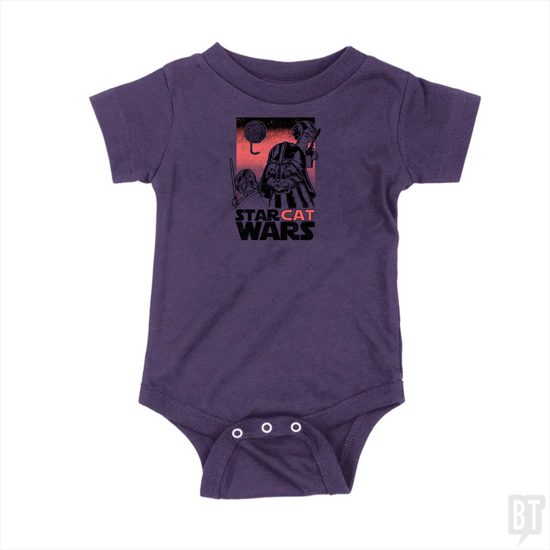 Star Cat Wars Baby Baby One-Piece