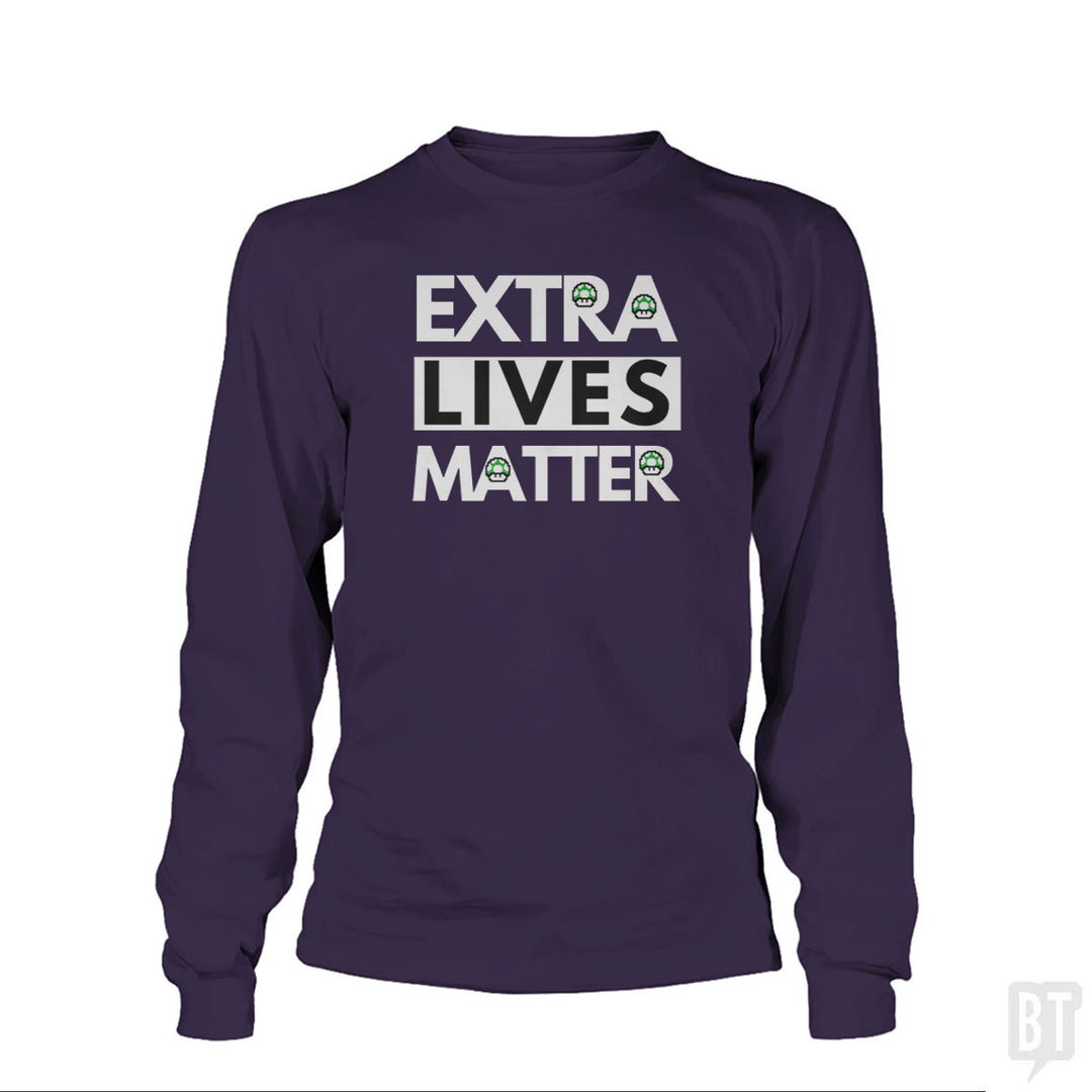 Extra Lives Matter Long Sleeve