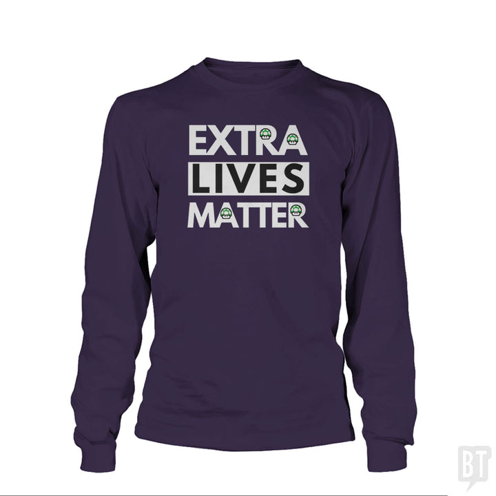 Extra Lives Matter Long Sleeve