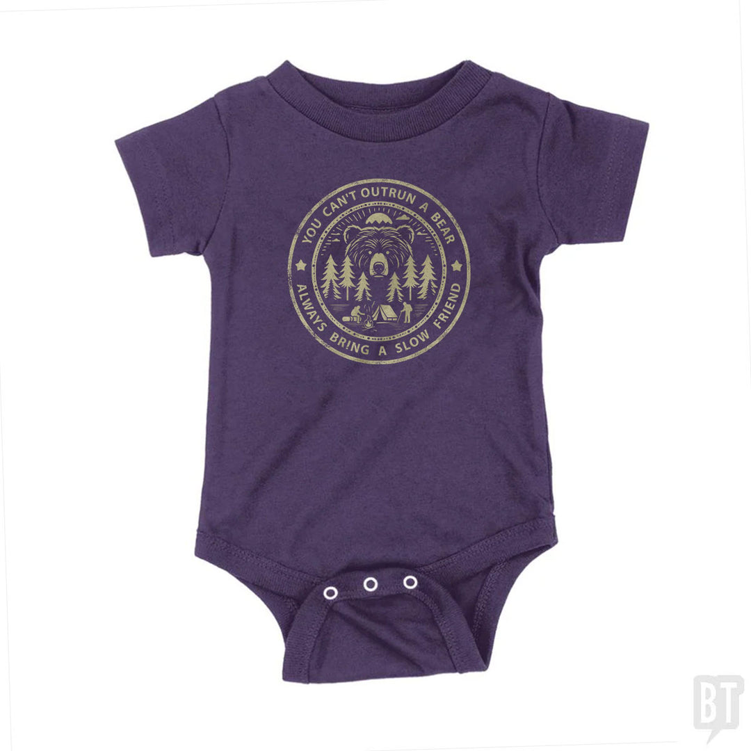 You Can't Outrun A Bear Baby One-Piece