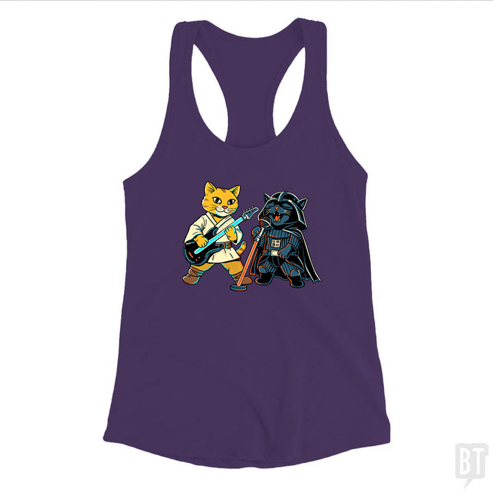 Star Meow Tank Top