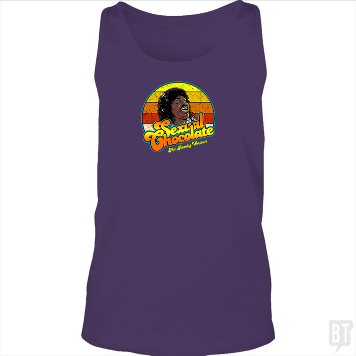 Randy Watson Sexual Chocolate Retro Tank Top