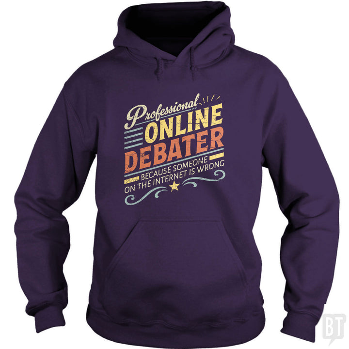 Professional Online Debater Hoodie