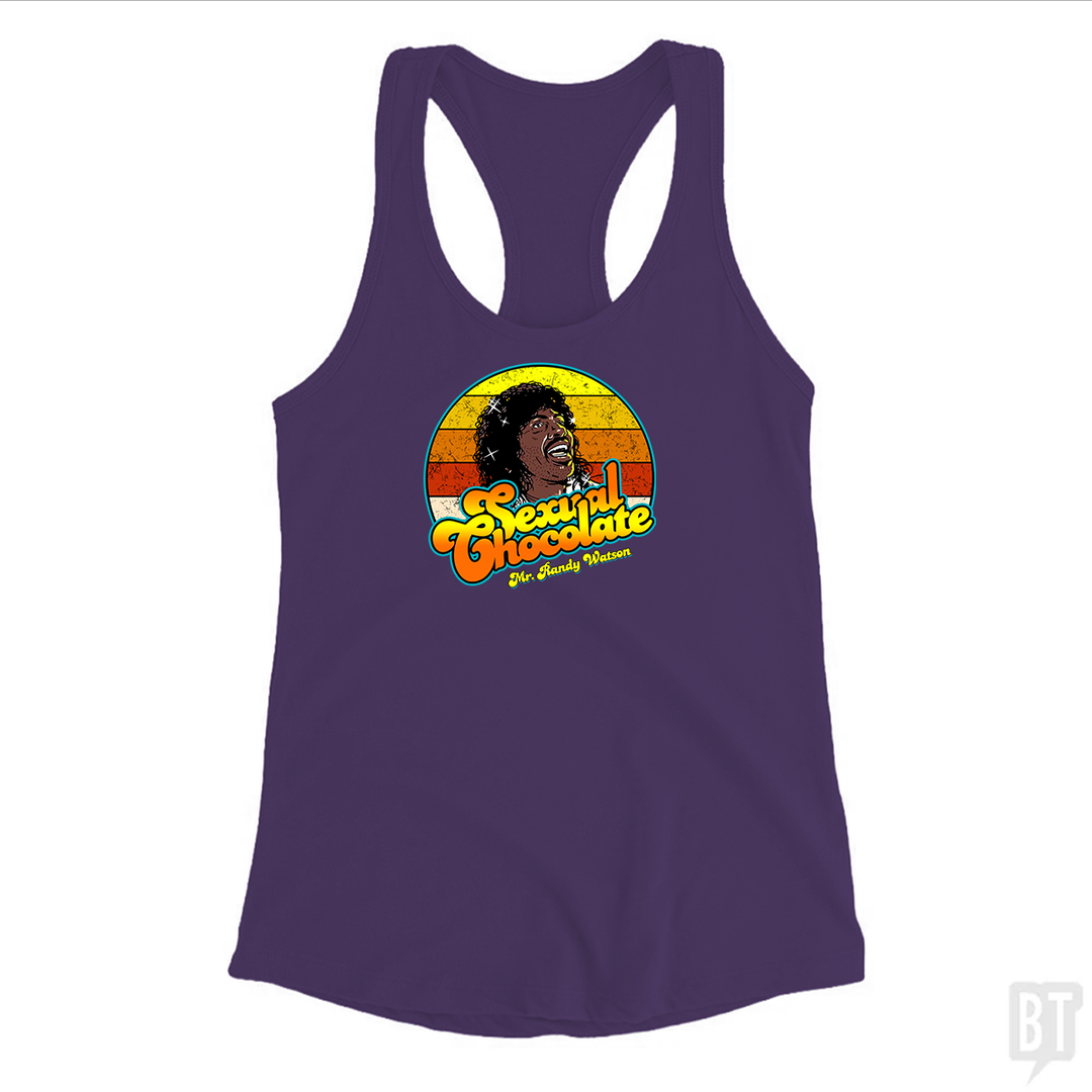 Randy Watson Sexual Chocolate Retro Tank Top