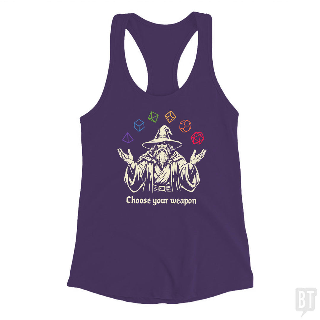 Wizard Weapon Tank Top