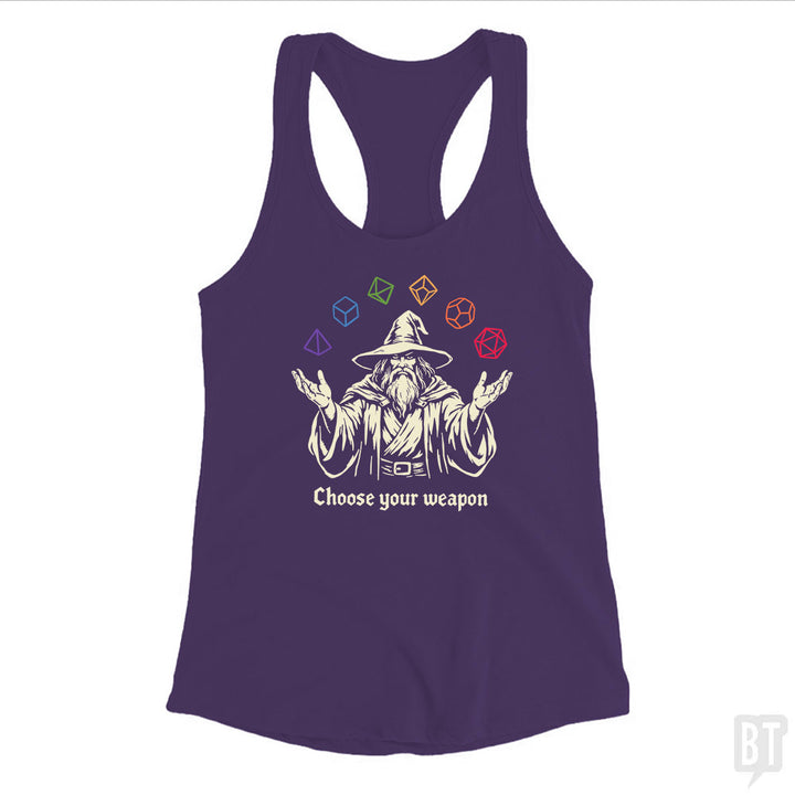 Wizard Weapon Tank Top