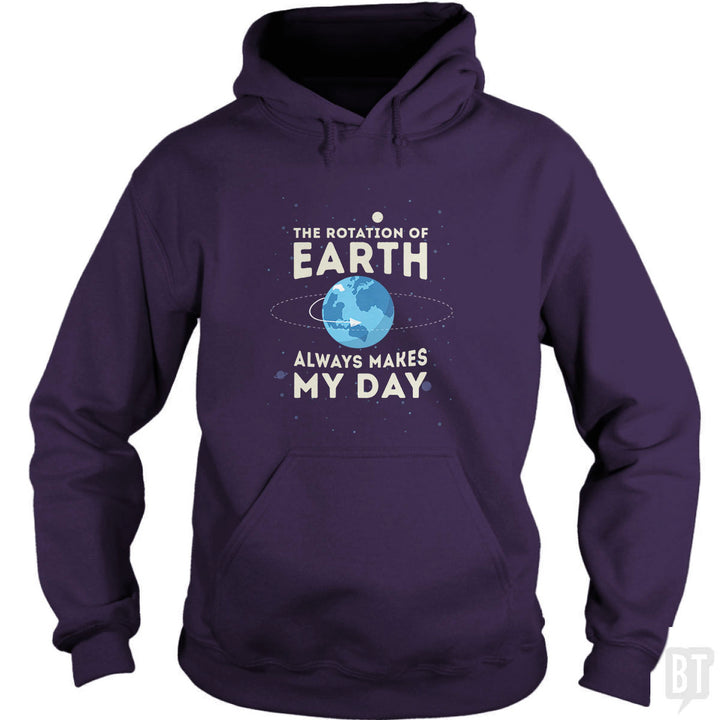 Earth Rotation Hoodie