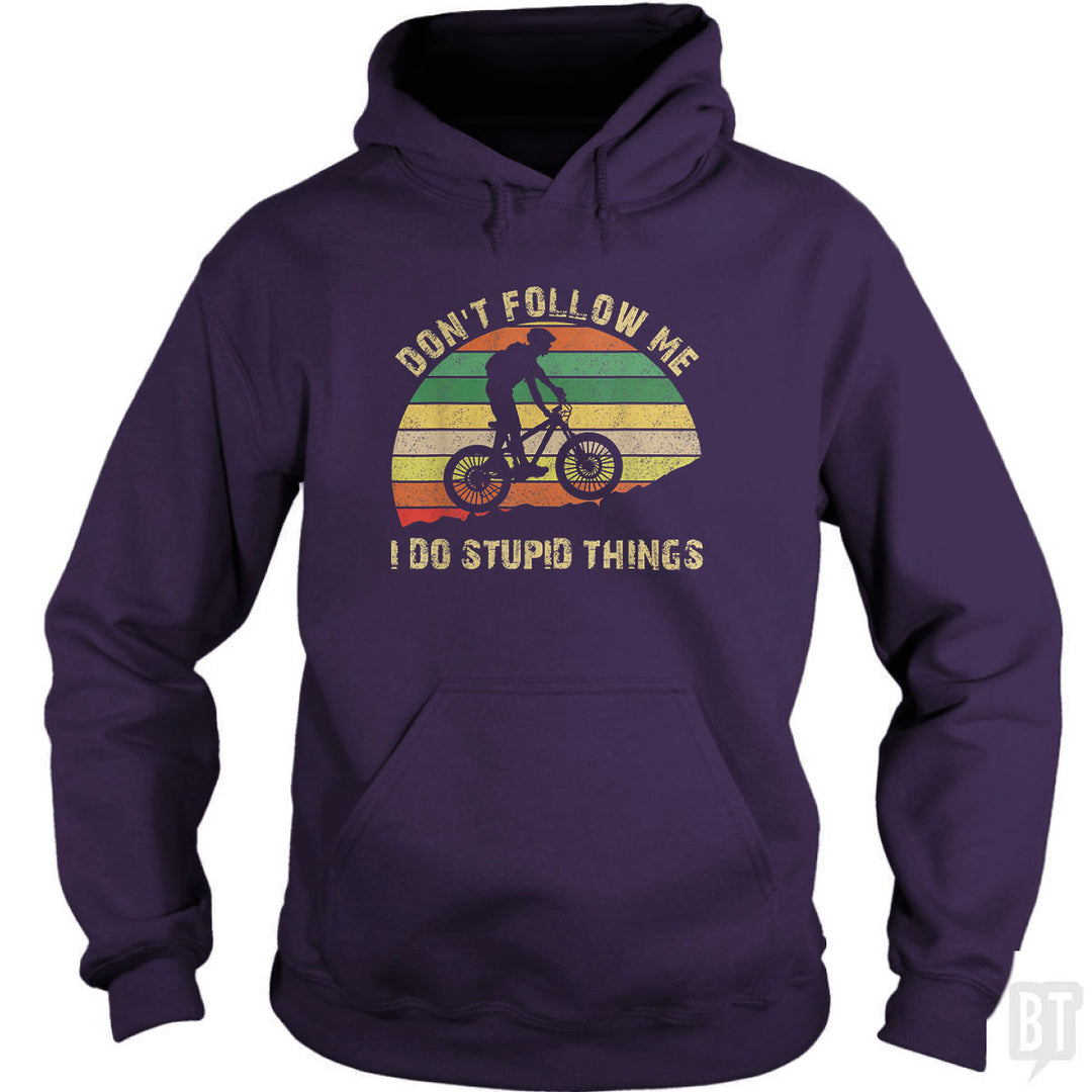 Funny Mountain Bike Hoodie