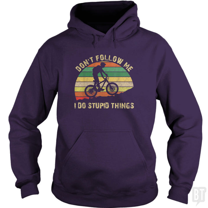 Funny Mountain Bike Hoodie