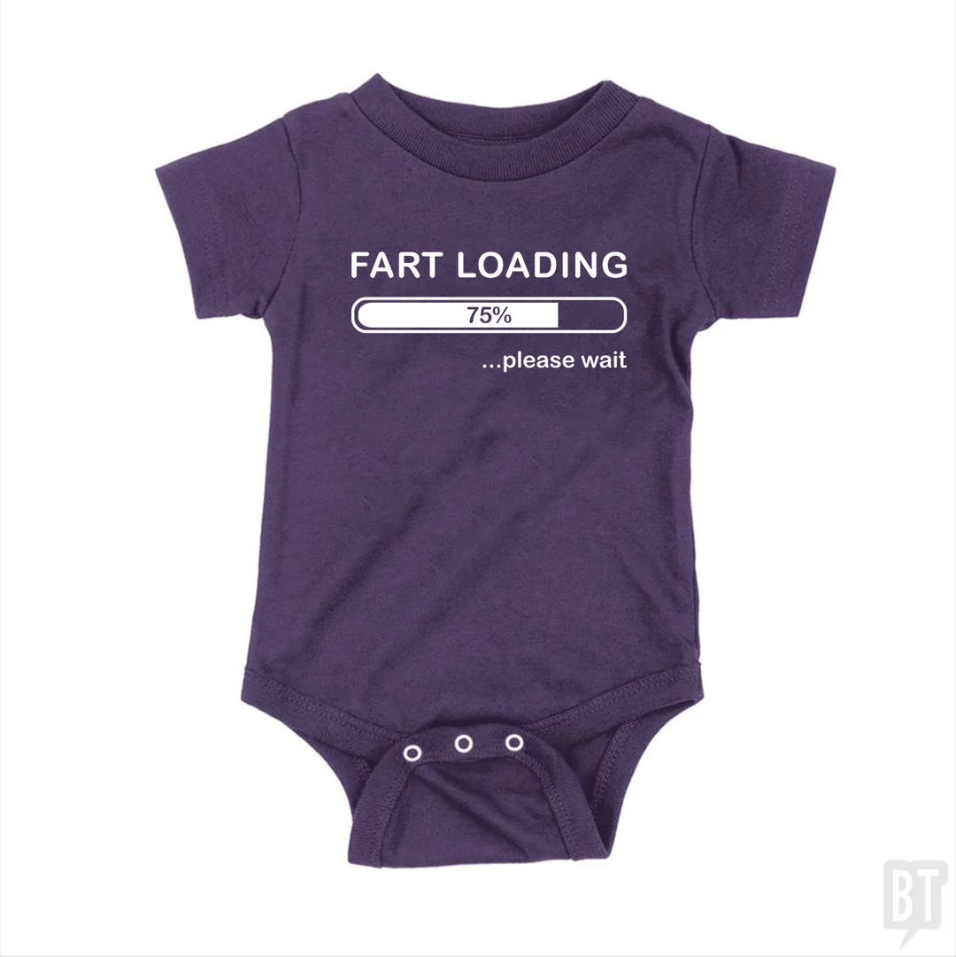 Fart Loading Baby One-Piece