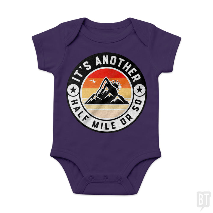 It's Another Half Mile Baby One-Piece