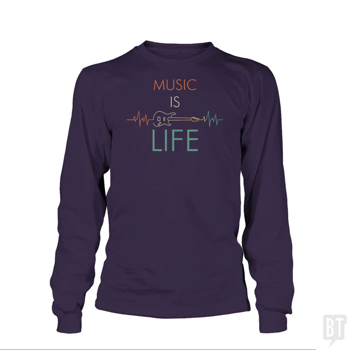 Music Is Life Long Sleeve