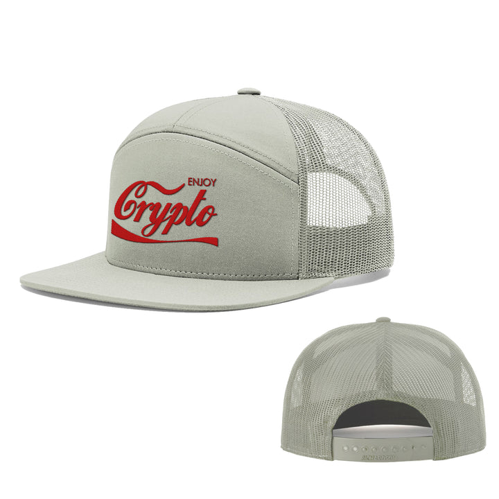 Enjoy Crypto 7 Panel Hats