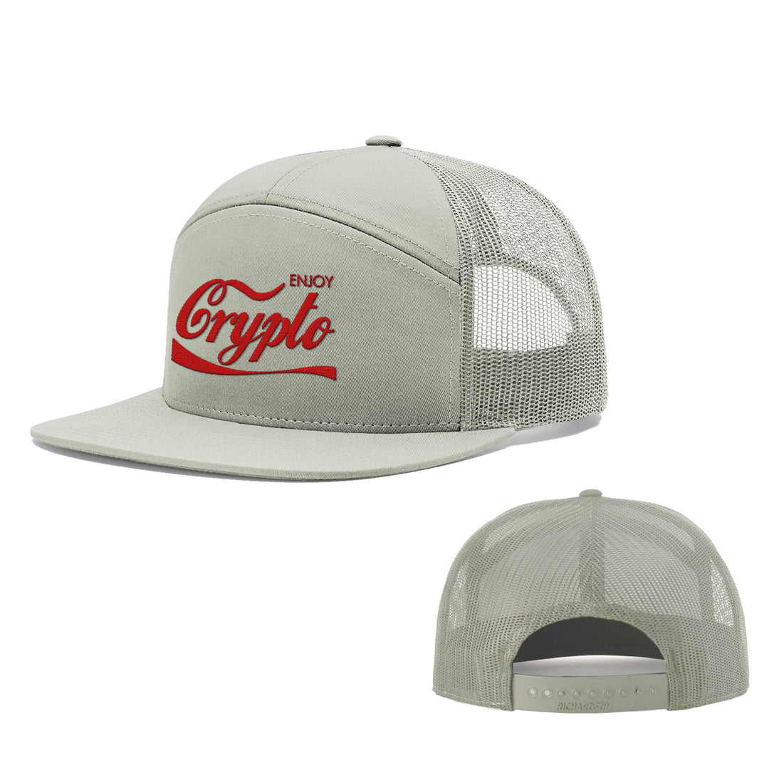 Enjoy Crypto 7 Panel Hats