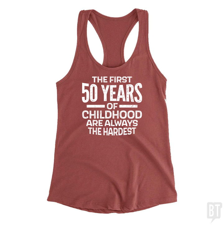 First 50 Years Tank Top