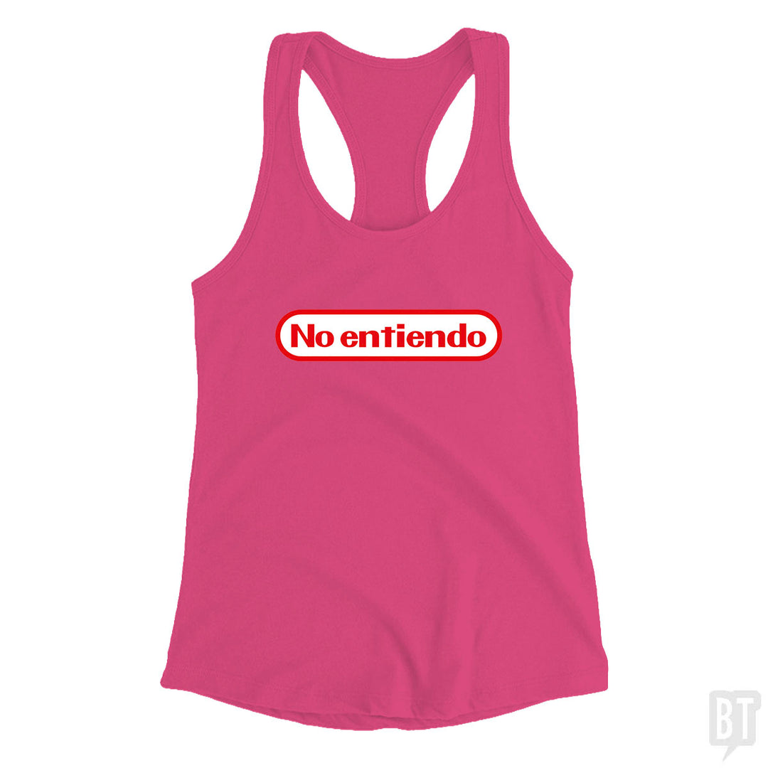 No Entiendo Tank Top