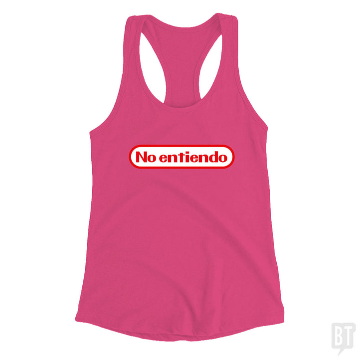 No Entiendo Tank Top