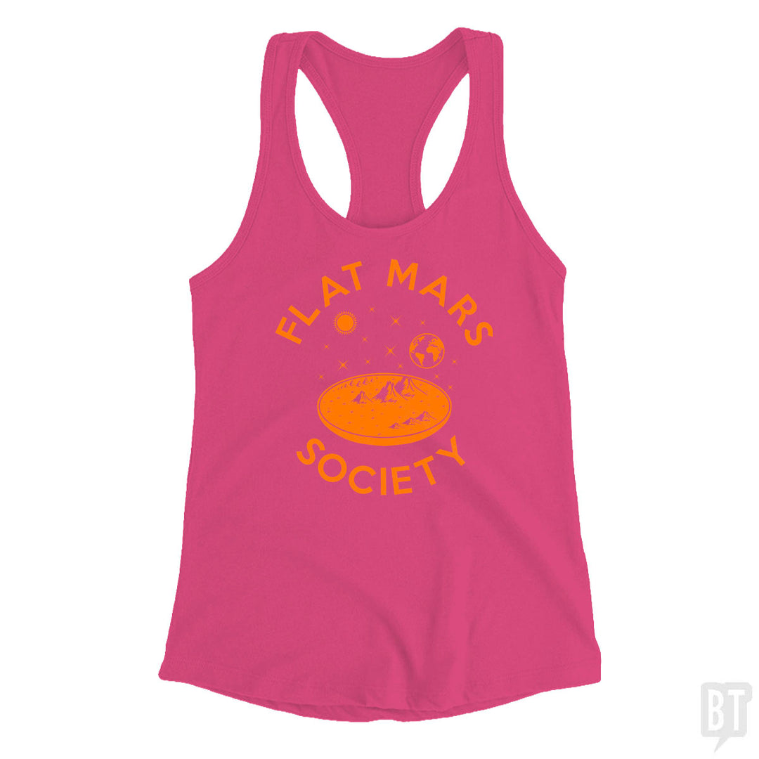 Flat Mars Society Tank Top