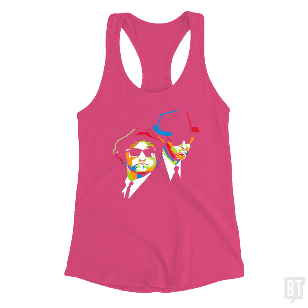 Blues Brothers Cubism Tank Top