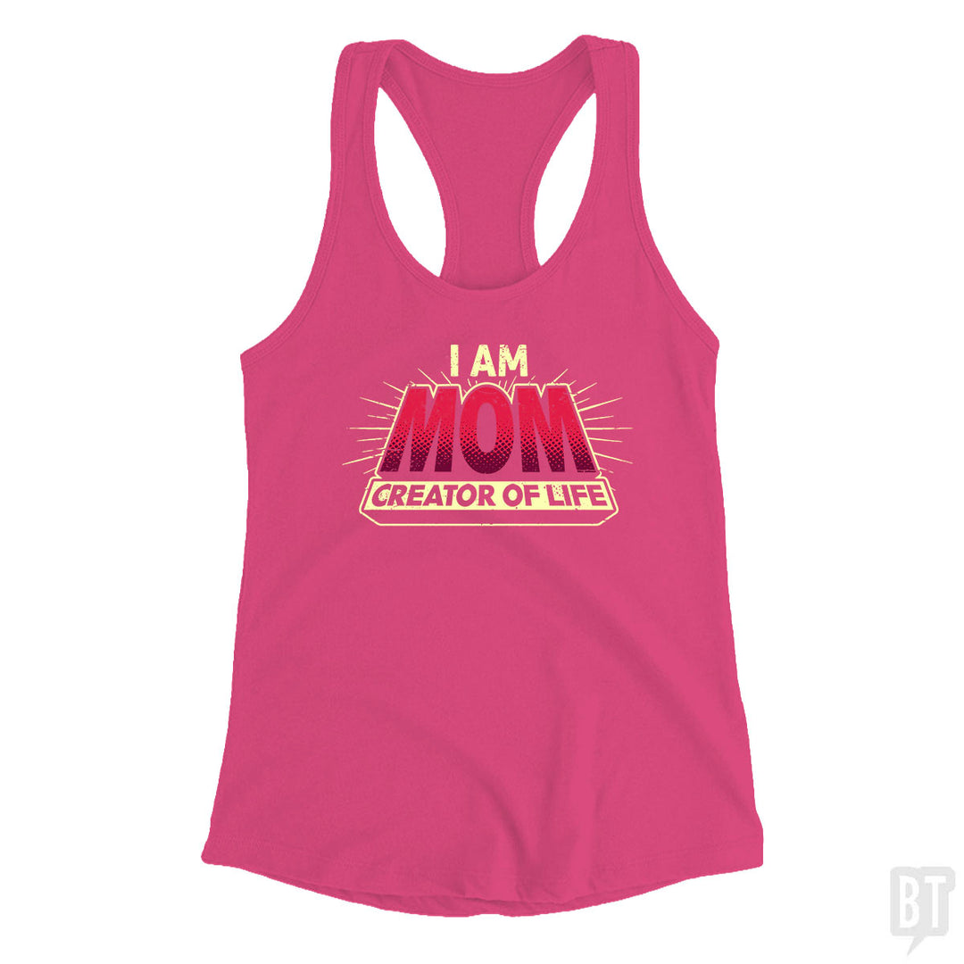 Mom-Creator of Life Tank Top