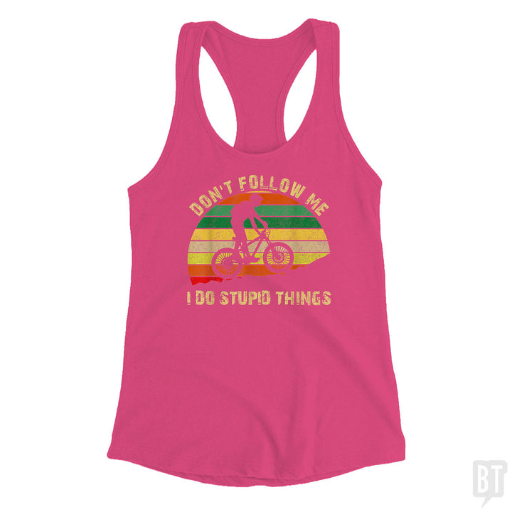 Funny Mountain Bike Tank Top