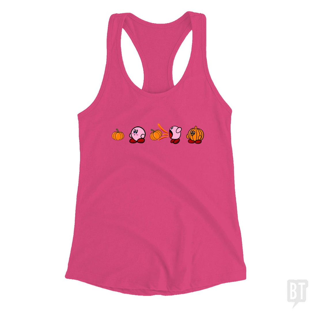 Kirby Pumpkin Tank Top