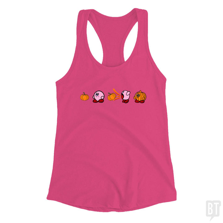 Kirby Pumpkin Tank Top
