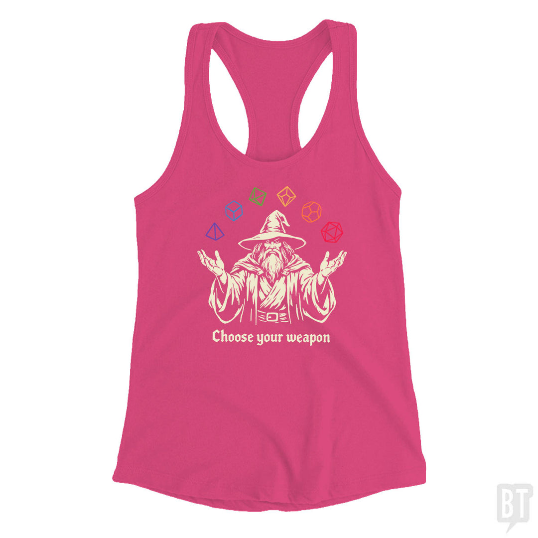 Wizard Weapon Tank Top