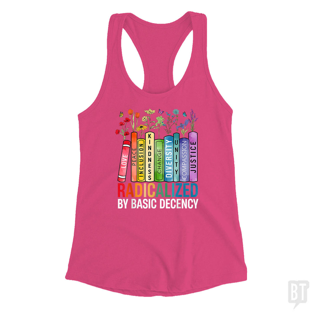 Book Flower Tank Top
