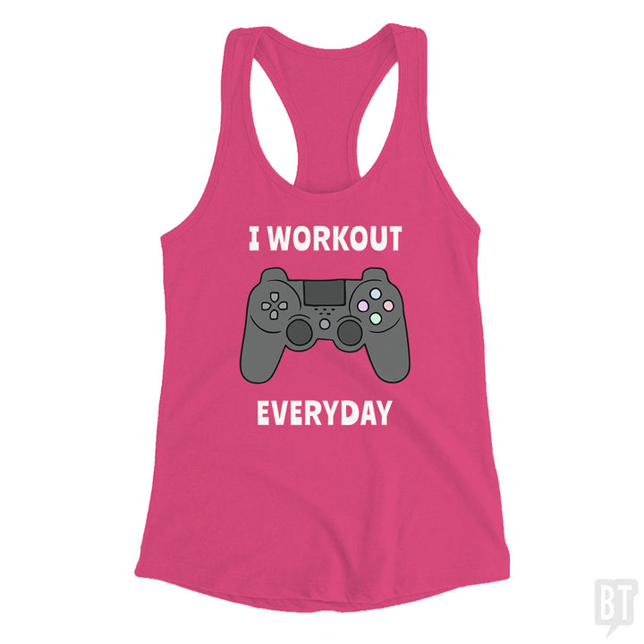 I Workout Everyday Tank Top