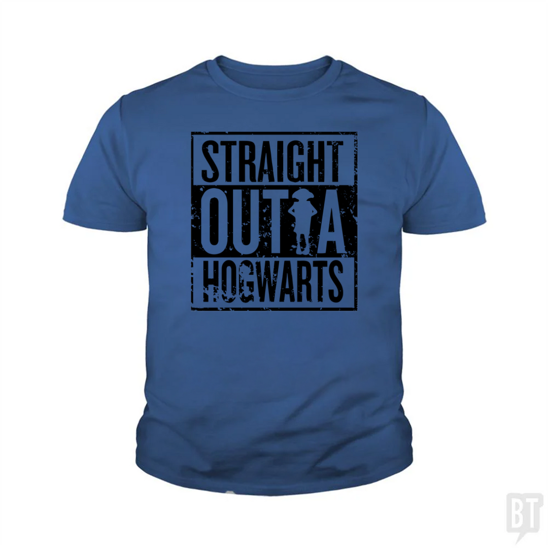 Straight Outta Hogwarts Kids Shirt