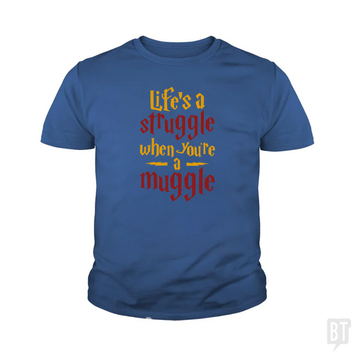 Muggle Struggle Kids Shirt