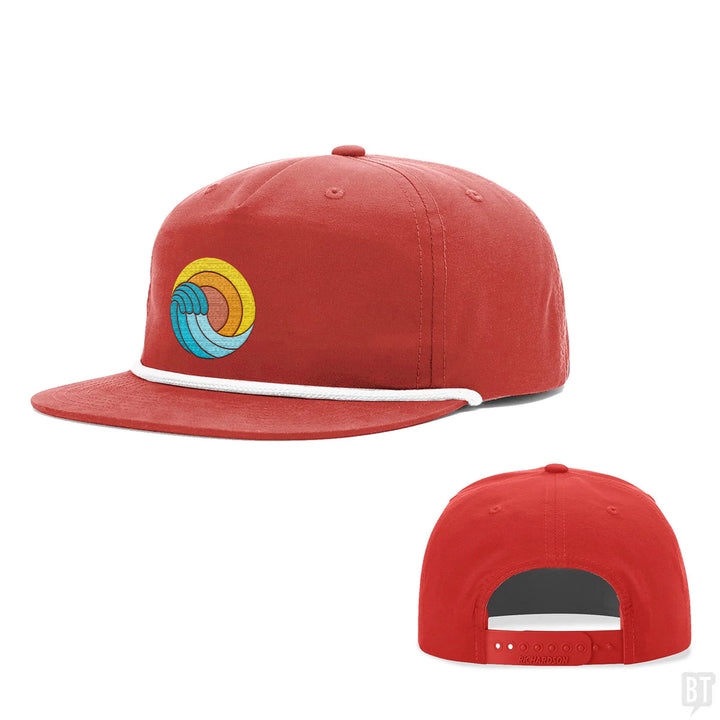Retro Beach Wave Hats