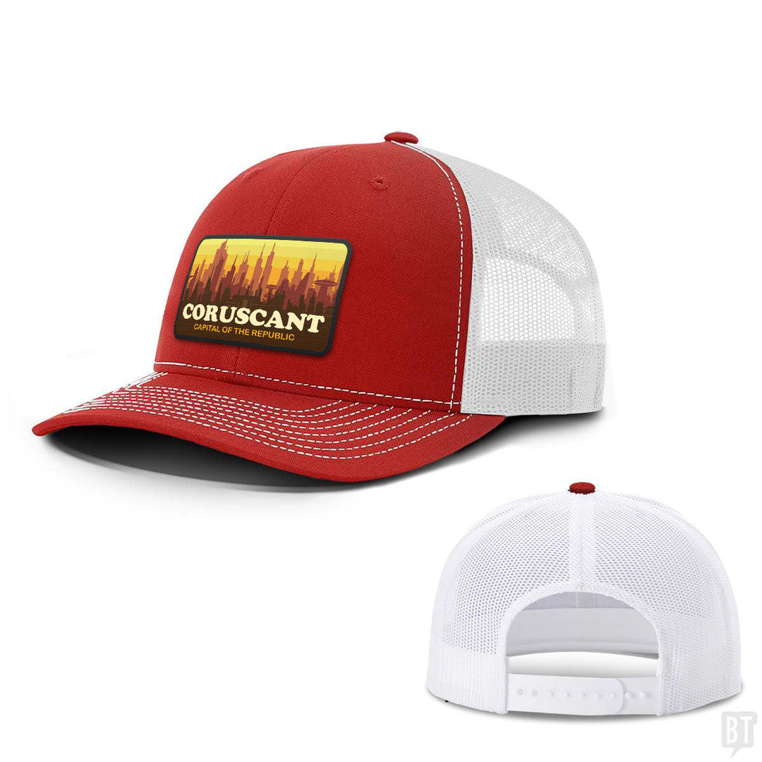 Coruscant Capital Of The Republic Patch Hats