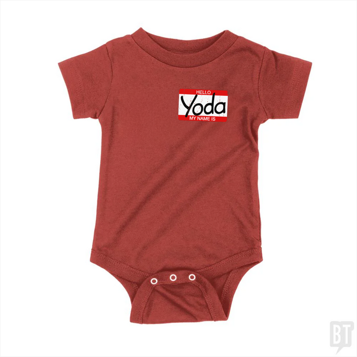 My Name Baby One-Piece