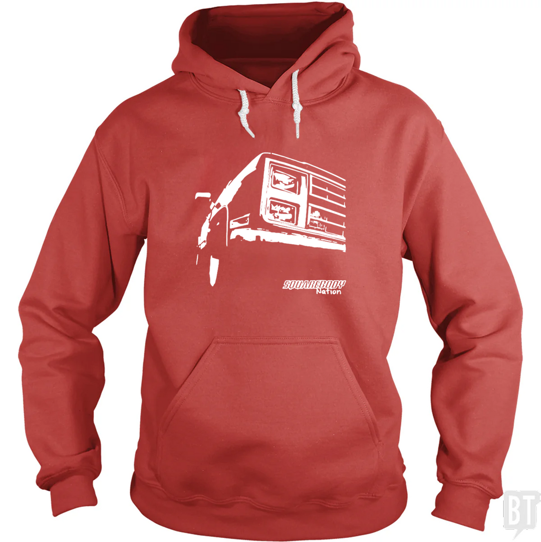 Square Body Nation Tees - Squarebody Hoodie