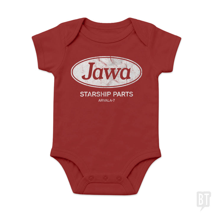 Jawa Starship Parts Baby One-Piece