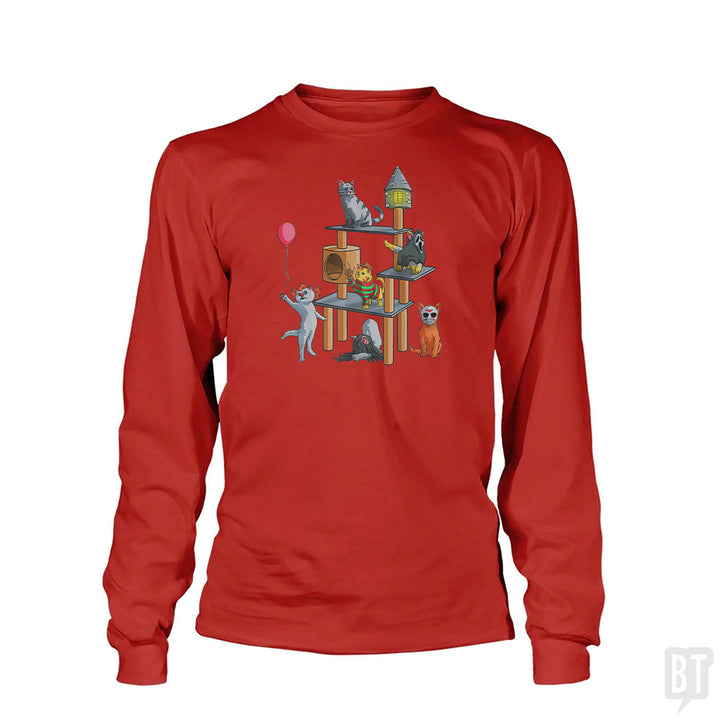 Cat Horror Movies Long Sleeve