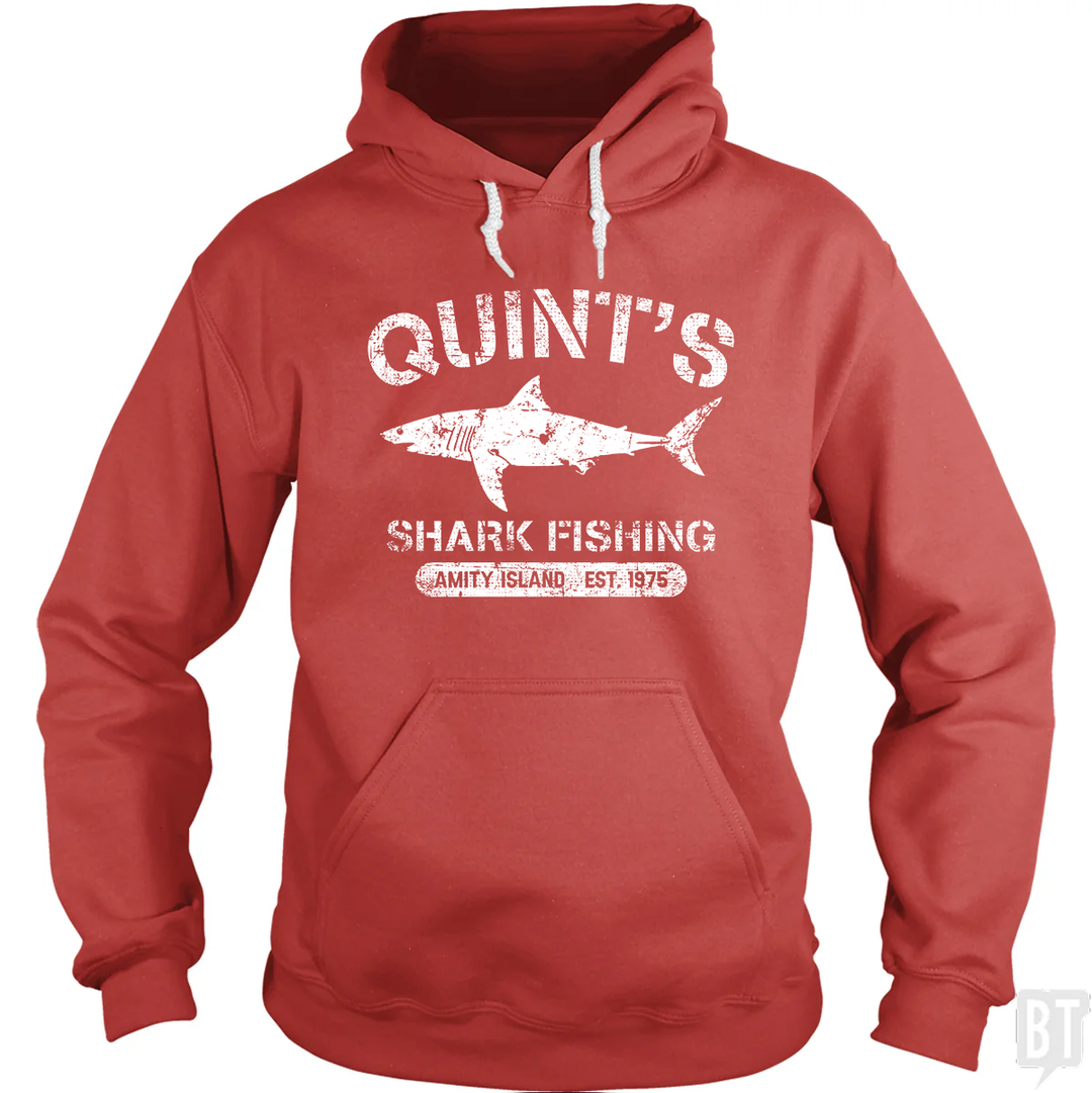 Quint's Shark Fishing Hoodie