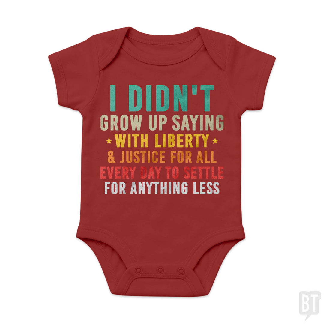 Justice For All Baby One-Piece