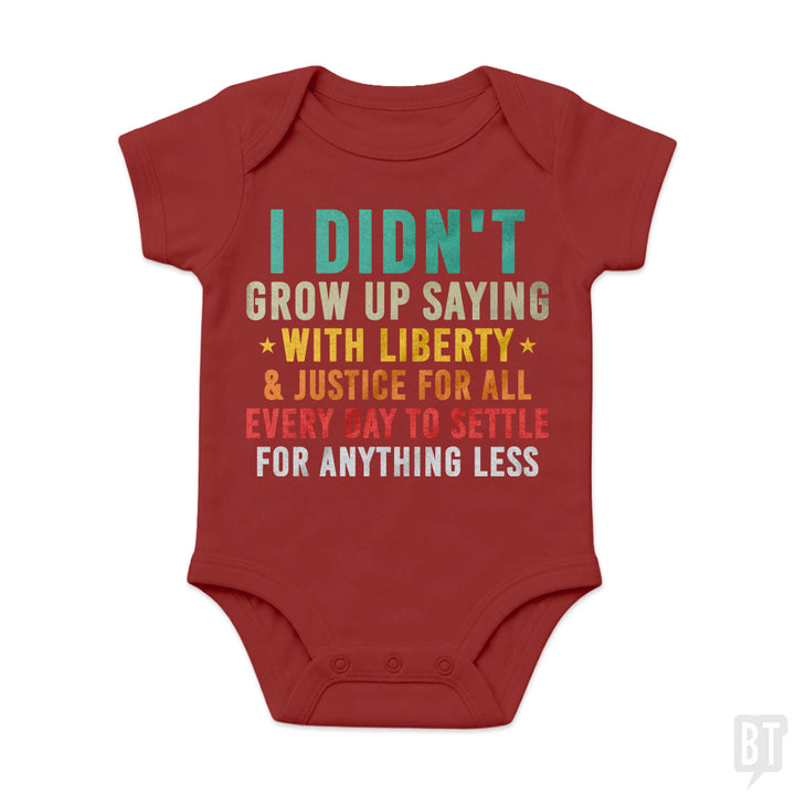 Justice For All Baby One-Piece