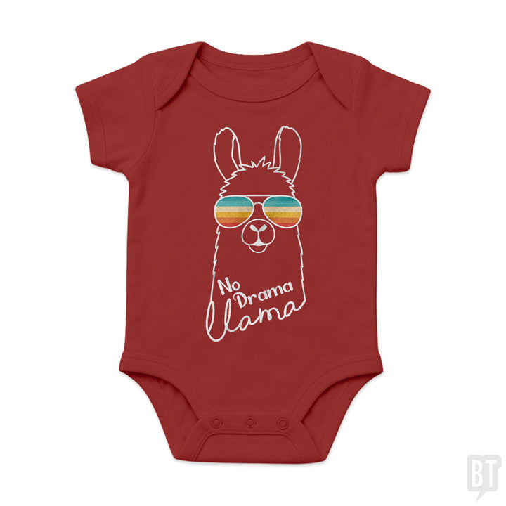 No Drama Llama Baby One-Piece