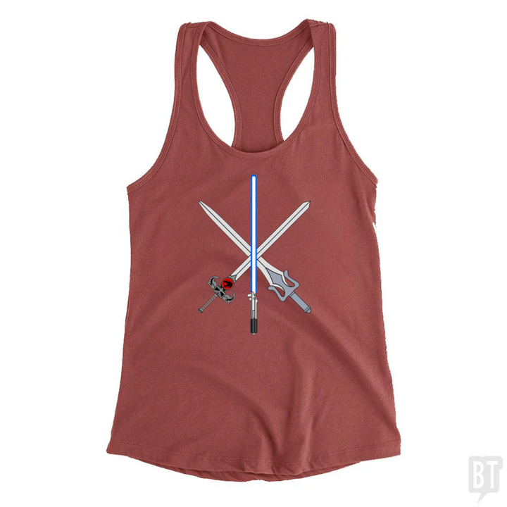 Choose Your Sword Tank Tops