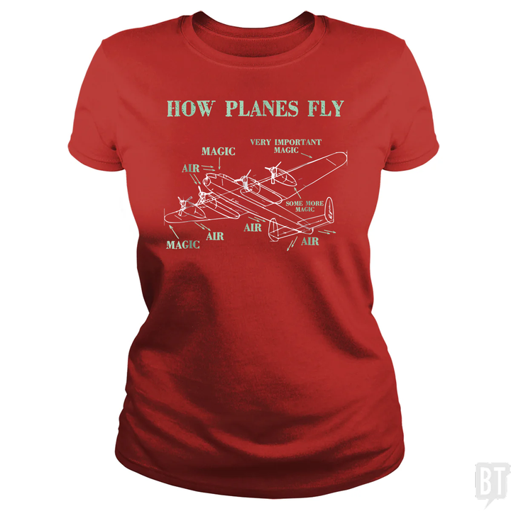 How Planes Fly Funny Aerospace Engineer Pilot