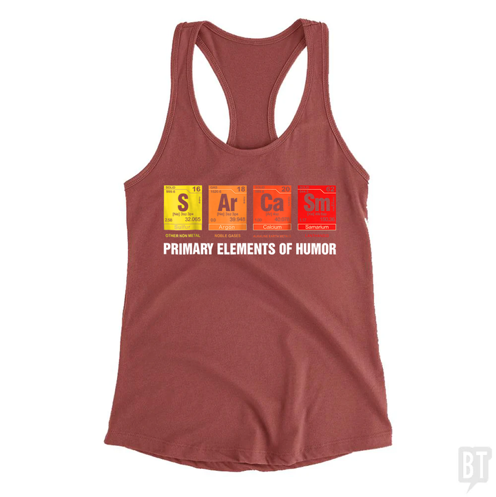Funny Chemistry Science Tank Top